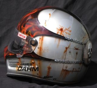 James Dahm's Sprint Car Helmet