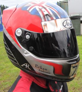 Ethans 2011 Kart Helmet