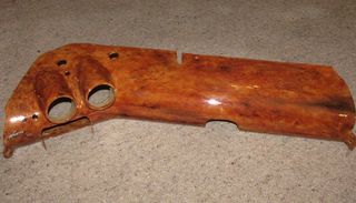 Stockcar Woodgrained Dash