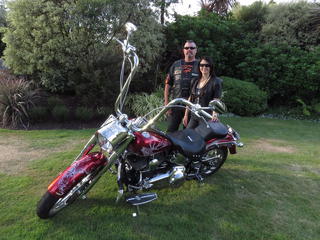 Smokin Deer Harley
