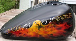 Harley Tank and Guards for Russ