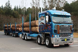 Jake's Ta Moko Freightliner