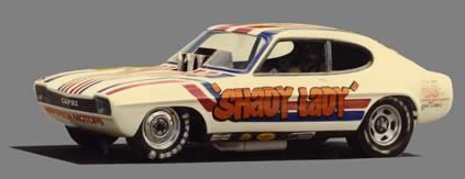 Maurice Hipperson's Shady Lady 1 Funny car