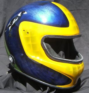 O.S.C.A.Driver's Helmet for car being built