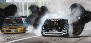 Portrait of Victor and Ben Bray Racing